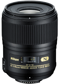 Объектив Nikon AF-S 60 мм f/2.8G ED Micro