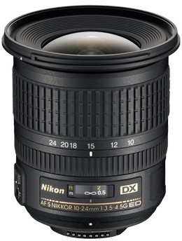 Объектив Nikon AF-S 10-24 мм f/3.5-4.5G ED