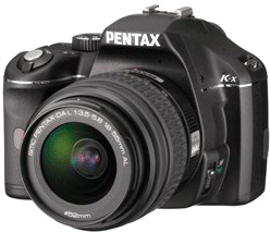 Цифровая фотокамера Pentax K-x Black Kit (DA L 18-55 мм AL)