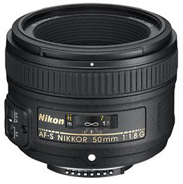 Объектив Nikon AF-S 50 мм f/1.8G