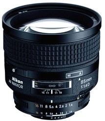 Объектив Nikon AF 85 мм f/1.4D IF