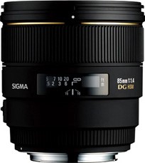 Объектив Sigma AF 85 мм f/1.4 EX DG HSM для Nikon