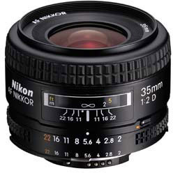 Объектив Nikon AF 35 мм f/2.0D