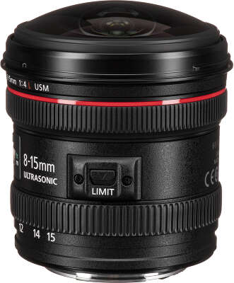 Объектив Canon EF 8-15 мм f/4.0L Fish-eye USM
