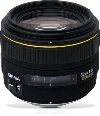 Объектив Sigma AF 30 мм f/1.4 EX DC HSM для Canon