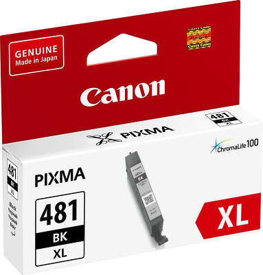 Картридж Canon CLI-481XL BK (чёрный, повышенной ёмкости)