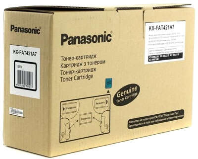 Картридж Panasonic KX-FAT421A7 черный
