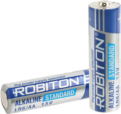 Элемент питания AA ROBITON STANDARD LR6 (20 шт. в упаковке) цена за 1 шт.