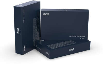 Компьютер Неттоп Hiper AS8 i5 12400 2.5 ГГц/16/512 SSD/WF/BT/W10Pro,черный