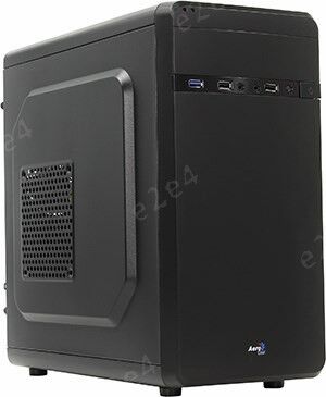 Корпус AeroCool Qs-180, черный, mATX, 450W (4710700957981)