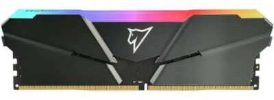 Модуль памяти DDR4 DIMM 8Gb DDR3200 Netac Shadow RGB Grey (NTSRD4P32SP-08E)