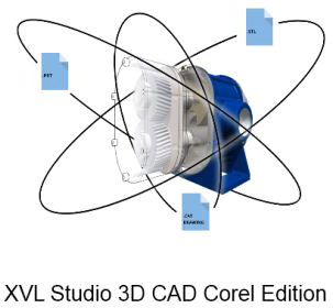 XVL Studio 3D CAD CE Add-On (CDTS2019)