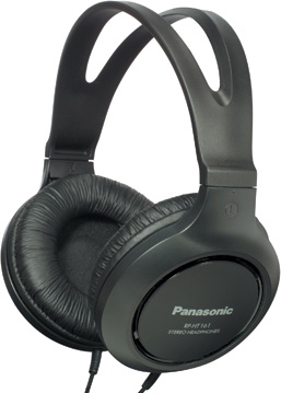 Наушники Panasonic RP-HT161E-K (черные)