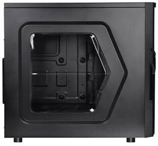 Корпус Thermaltake Versa H21, Window, черный, ATX, без БП (CA-1B2-00-M1WN-00)