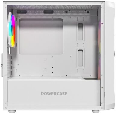 Корпус PowerCase Mistral Micro A3W ARGB, белый, mATX, без БП (CMMAW-A3)