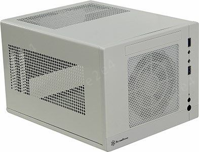 Корпус SilverStone SG05W-LITE, белый, Mini-ITX, Без БП (SST-SG05W-LITE)