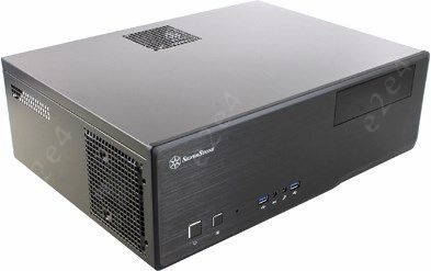 Корпус SilverStone GD05B-USB3.0, черный, mATX, без БП (SST-GD05B-USB3.0)