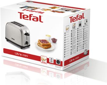 Тостер Tefal TT330D30 700Вт серебристый/черный