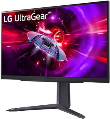 Монитор 27" LG UltraGear 27GR75Q-B IPS WQHD HDMI, DP, USB-Hub