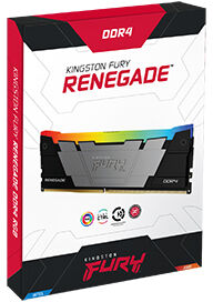 Набор памяти DDR4 DIMM 2x16Gb DDR3200 Kingston Fury Beast Black RGB (KF432C16RB12AK2/32)