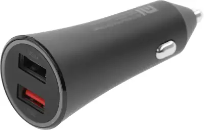 Автомобильное зар./устр. Xiaomi Mi 37W Dual-Port Car Charger 3A+2A 2xUSB универсальное черный (GDS4147GL)