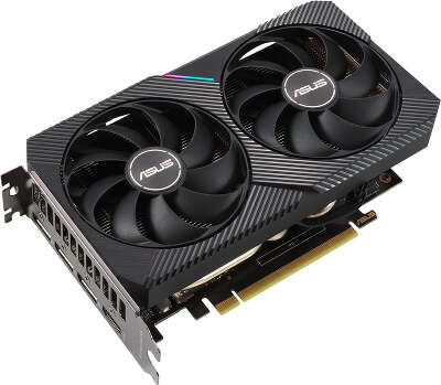 Видеокарта Asus PCI-E 4.0 DUAL-RTX3050-O8G NVIDIA GeForce RTX 3050 8Gb 128bit GDDR6 1822/14000 HDMIx1 DPx3 HDCP Ret