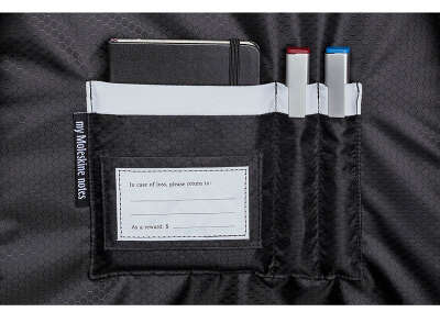 Рюкзак Moleskine METRO FOLDOVER (ET82MTFBKBK) 31x42x10см полиамид черный