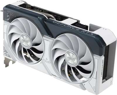 Видеокарта ASUS NVIDIA nVidia GeForce RTX 4060Ti DUAL-RTX4060TI-O8G-WHITE 8Gb DDR6X PCI-E HDMI, 3DP