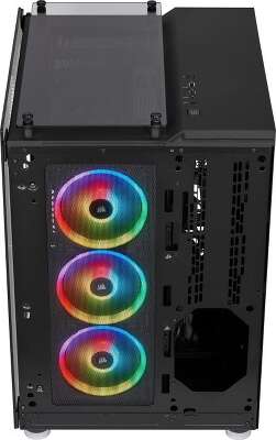 Корпус Corsair Crystal, черный, ATX, Без БП (CC-9011168-WW)