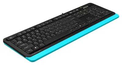 Клавиатура A4Tech Fstyler FKS10 черный/синий USB (FKS10 BLUE)