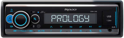 Автомагнитола Prology CMX-240 1DIN 4x55Вт v4.2 AUX 3 ПДУ (PRCMX240)