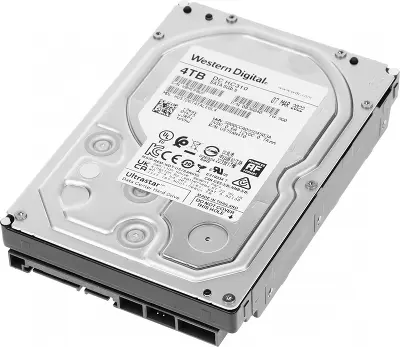 Жесткий диск SATA3 4Tb [HUS726T4TALE6L4/0B36040] (HDD) Western Digital Ultrastar DC HC310, 256Mb