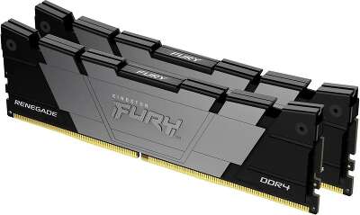 Набор памяти DDR4 DIMM 2x32Gb DDR3600 Kingston FURY Renegade Black (KF436C18RB2K2/64)