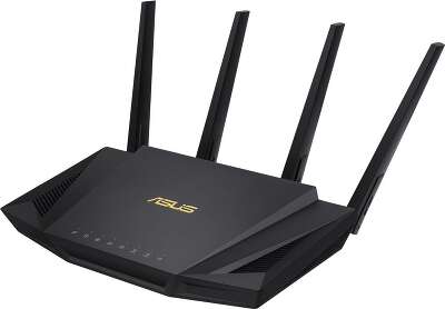 Wi-Fi роутер ASUS RT-AX58U, 802.11a/b/g/n/ac/ax, 2.4 / 5 ГГц