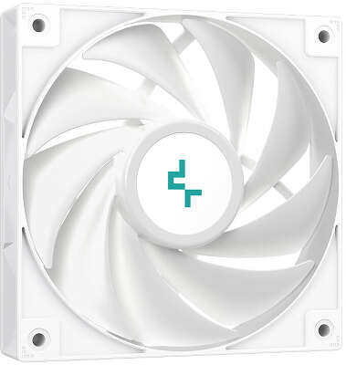 Кулер для процессора DeepCool AG620 DIGITAL WH ARGB, 120 мм, 1950rpm, 29.4 дБА, 260 Вт, 4-pin PWM, Al+Cu, ARGB