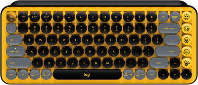 Клавиатура беспроводная Logitech Keyboard POP KEYS BLAST YELLOW (920-010716)
