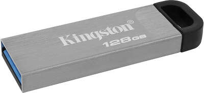 Флеш Диск Kingston 128GB DataTraveler Kyson DTKN/128GB USB3.2 серебристый/черный