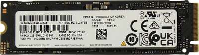 Твердотельный накопитель NVMe 512Gb [MZVL2512HDJD-00B07] (SSD) Samsung PM9A1a