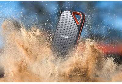 Внешний твердотельный накопитель 2Tb [SDSSDE81-2T00-G25] (SSD) Sandisk Extreme PRO Portable SSD V2