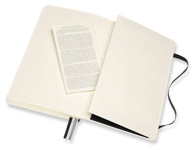 Блокнот Moleskine CLASSIC SOFT EXPENDED QP619EXP Large 130х210мм 400стр. пунктир мягкая обложка черный