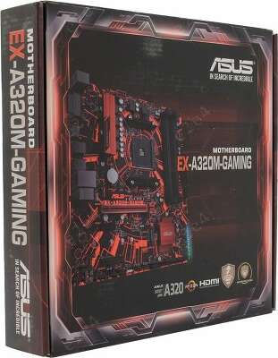 Материнская плата microATX LGAAM4 ASUS EX-A320M-GAMING