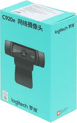 Камера Web Logitech HD Webcam C920e черный 3Mpix (1920x1080) USB2.0 с микрофоном (960-001086)