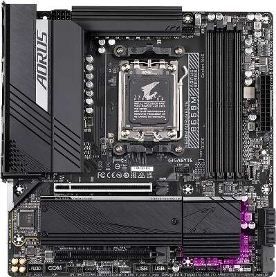 Материнская плата mATX LGAAM5 GIGABYTE B650M AORUS ELITE