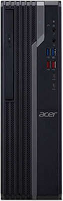 Компьютер Acer Veriton X2665G i5 9400/16/256 SSD/WF/BT/Kb+Mouse/W10Pro,черный