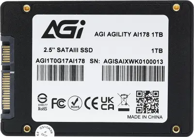 Твердотельный накопитель SATA3 1Tb [AGI1T0G17AI178] (SSD) AGI AI178