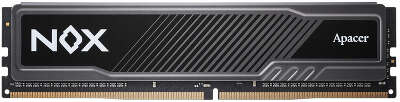 Модуль памяти DDR4 DIMM 8Gb DDR3200 Apacer NOX Series (AH4U08G32C28YMBAA-1)