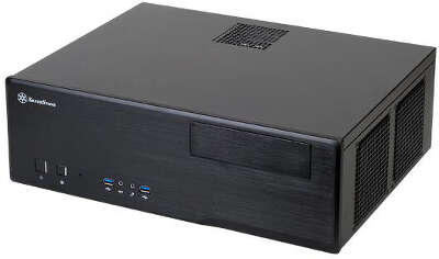 Корпус SilverStone GD05B-USB3.0, черный, mATX, без БП (SST-GD05B-USB3.0)