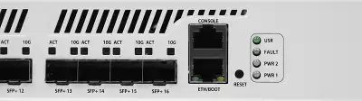 Коммутатор MikroTik CRS317-1G-16S+RM (L3) 1x1Гбит/с 16SFP+ управляемый