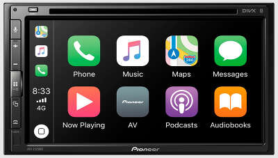 Автомагнитола Pioneer AVH-Z5250BT 2DIN 4x50Вт DSP 6.8" 3 ПДУ