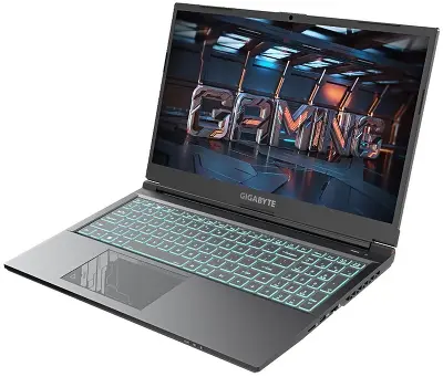 Ноутбук Gigabyte G5 15.6" FHD IPS i5 13500H 2.6 ГГц/16/512 SSD/GF RTX 4060 8G/Dos